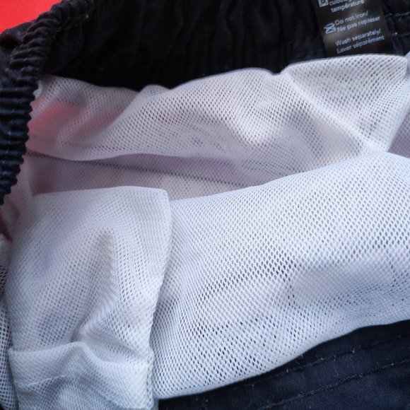 George Canada design swim pants red black grey boy's size L 10-12 - Picture 4 of 4